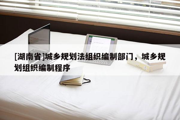 [湖南省]城鄉(xiāng)規(guī)劃法組織編制部門，城鄉(xiāng)規(guī)劃組織編制程序