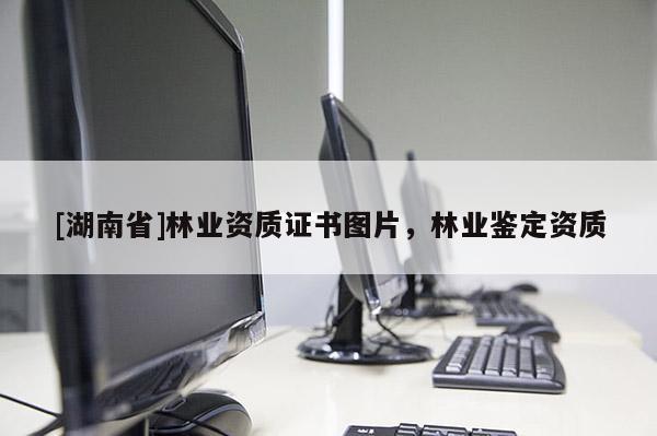 [湖南省]林業(yè)資質(zhì)證書圖片，林業(yè)鑒定資質(zhì)