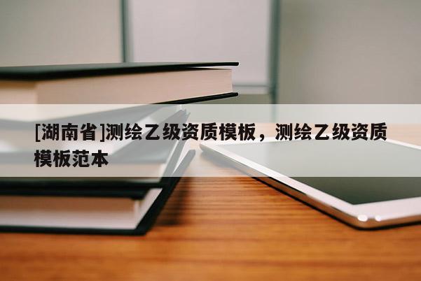 [湖南省]測繪乙級資質模板，測繪乙級資質模板范本