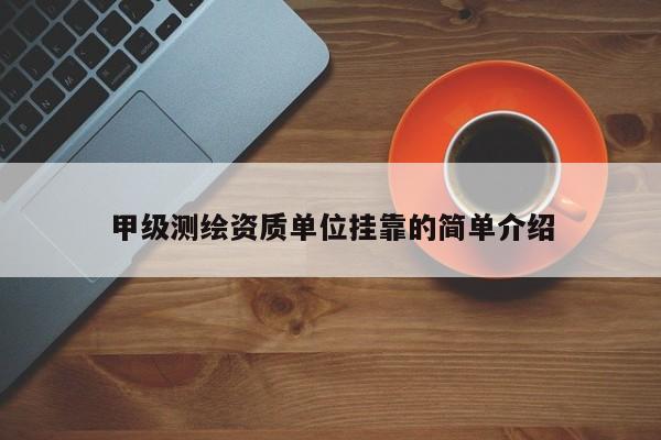 甲級測繪資質單位掛靠的簡單介紹